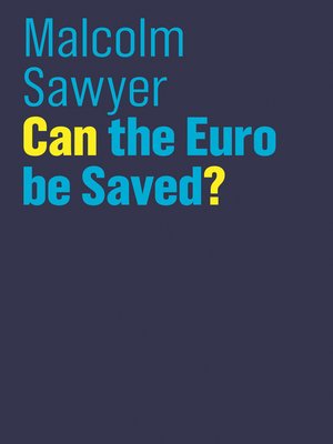 cover image of Can the Euro be Saved?